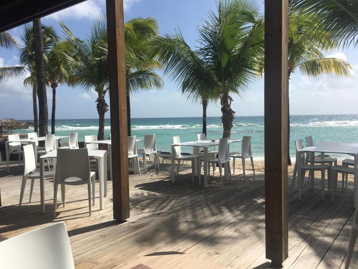 Studio Vue Mer Piscine Plage Kaz Punch Manganao Chez Julie Saint-Francois  Exterior photo