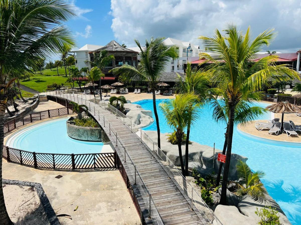 Studio Vue Mer Piscine Plage Kaz Punch Manganao Chez Julie Saint-Francois  Exterior photo